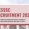 UKSSSC Havaldar Recruitment 2024: Online Form for Various Posts, Eligibility Check, Selection Process and How to Apply