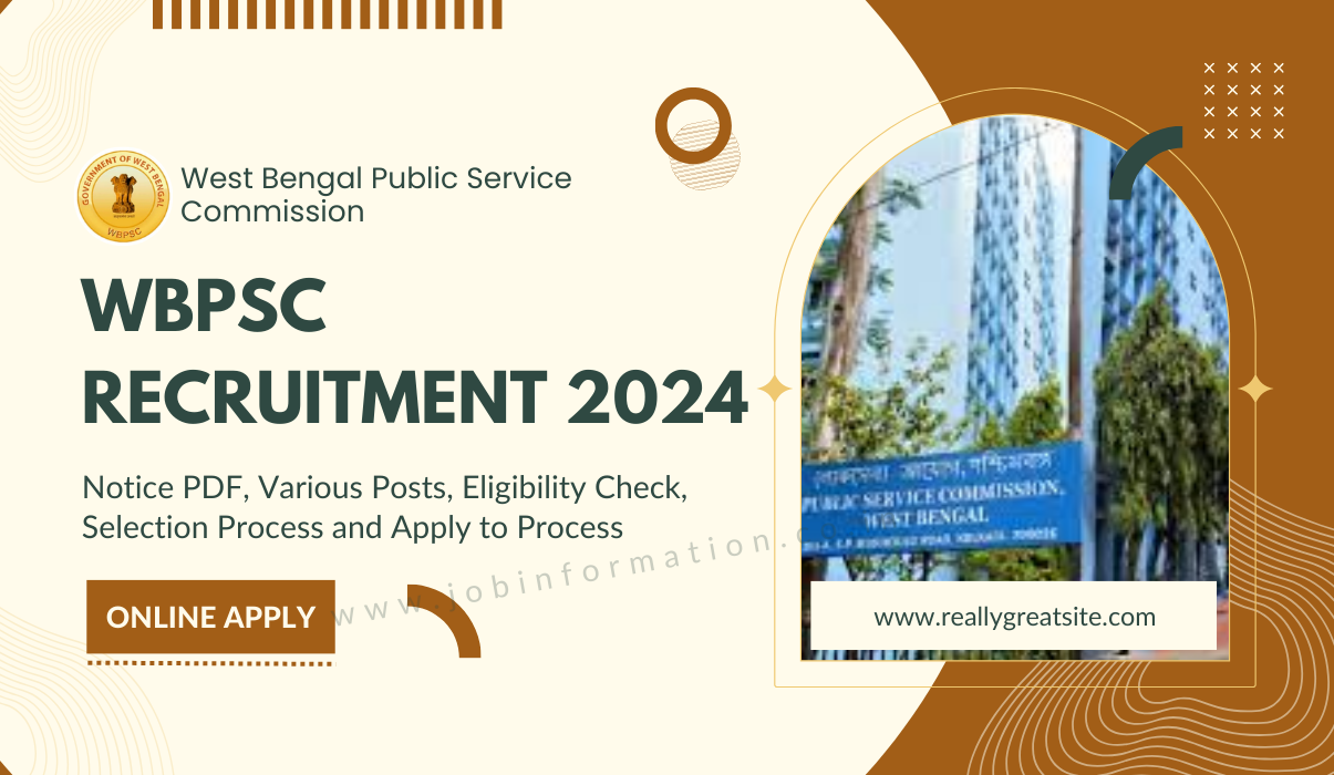 WBPSC Technical Officer Recruitment 2024 OUT: Apply Online for Various Posts, Eligibility Check, Selection Process and Apply to Process