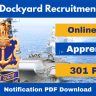Naval Dockyard Apprentice Recruitment 2024 OUT: Online Form for 301 Posts Application Form