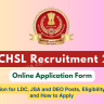 SSC CHSL Recruitment 2024 OUT: Online Application Form for LDC, JSA and DEO Posts, Eligibility Criteria and How to Apply