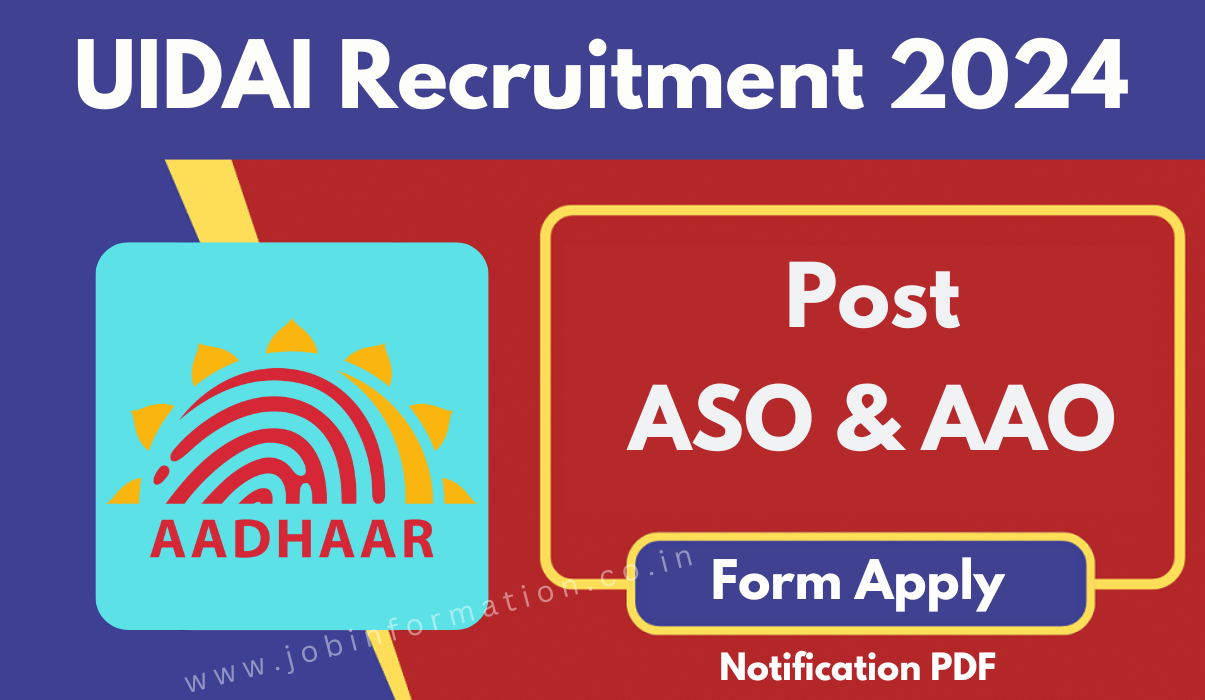 UIDAI Recruitment 2024 OUT: Apply for ASO & AAO Vacancies; Check Eligibility, Salary and More Details