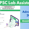 UKPSC Lab Assistant Admit Card 2024: Written Exam and More Details Download Link Here at ukpscnet.in