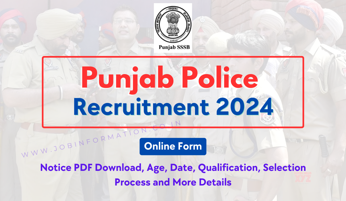 Punjab Police Jail Warder Recruitment 2024