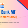 EXIM Bank MT Recruitment 2024 Notification OUT for Management Trainees, Online Apply at eximbankindia.in