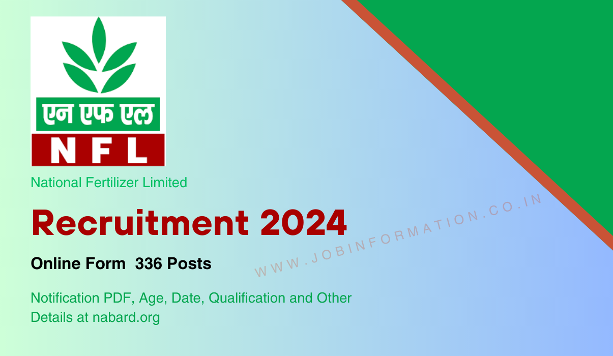 NFL Non-Executive Recruitment 2024 Notification Out: Online Form for 336 Posts, Age, Date, Qualification and Other Details