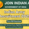 Indian Army Recruitment 2025 OUT: Notification PDF Released for Havildar and Naib Subedar and Other Details Check