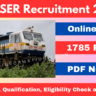 RRC SER Apprentice Recruitment 2024 Out: Online Form for 1785 Posts, Notice PDF, Eligibility Check and How to Apply