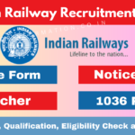 RRB Ministerial Isolated Categories Recruitment 2025 Notification for 1036 Vacancies, Teacher, Online Apply and Other Details
