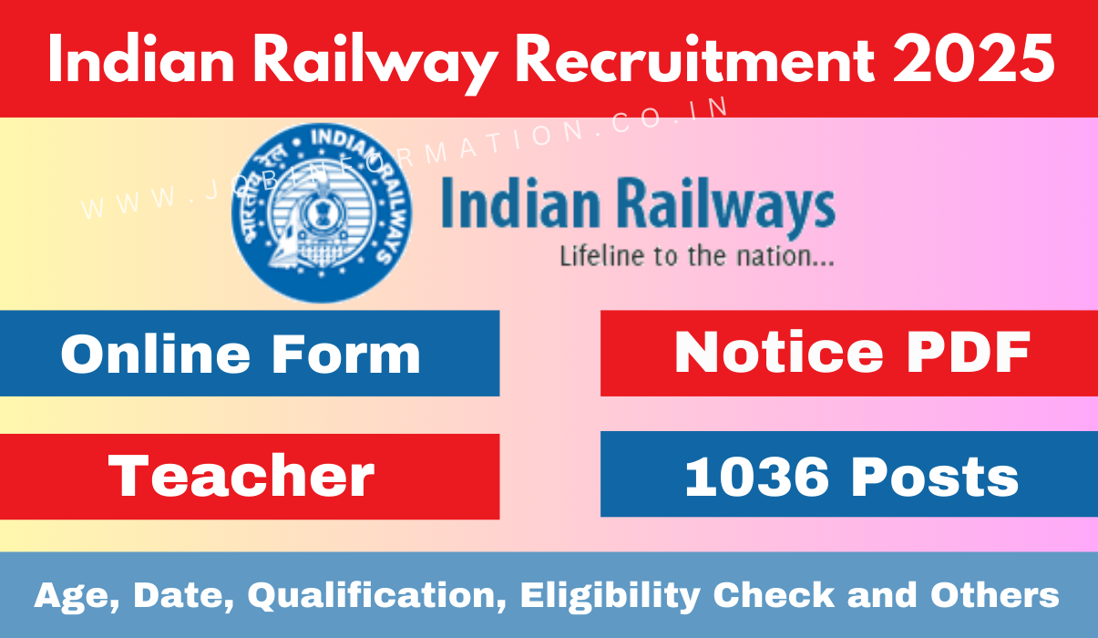 RRB Ministerial Isolated Categories Recruitment 2025 Notification for 1036 Vacancies, Teacher, Online Apply and Other Details