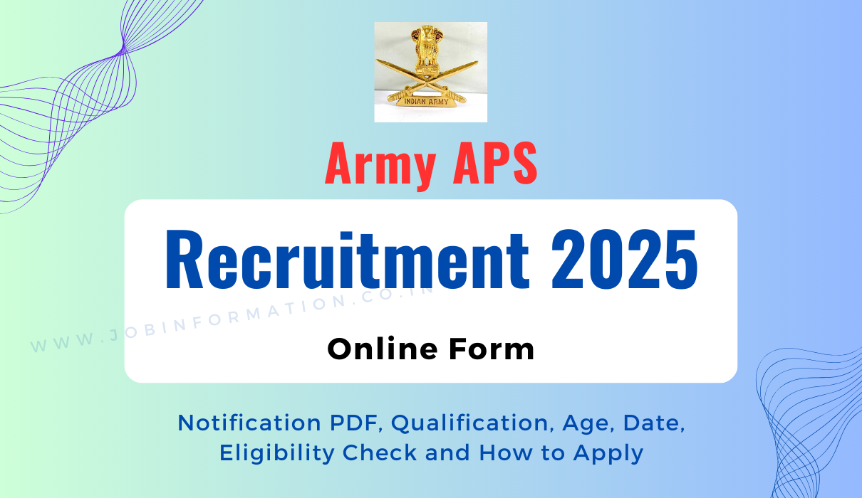 Army APS Meerut Cantt Recruitment 2025 » Notification Direct Bharti सेना एपीएस मेरठ कैंट भर्ती 2025