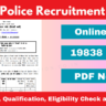 Bihar Police Constable Recruitment 2025 Notification Out for 19838 Posts, Apply Online Form and How to Apply