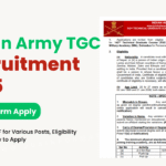 Indian Army TGC Recruitment 2025 Notice Out: Online Form, Eligibility Check, Jan 2026 joinindianarmy.nic.in
