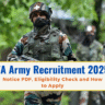 Territorial Army Officer Recruitment 2025 Notice Out: Apply Online, Age, Date and Eligibility Check