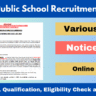 Army Public School Recruitment 2025 for TGT, PGT & PRT Teacher Posts Apply Online and Other Detail Check